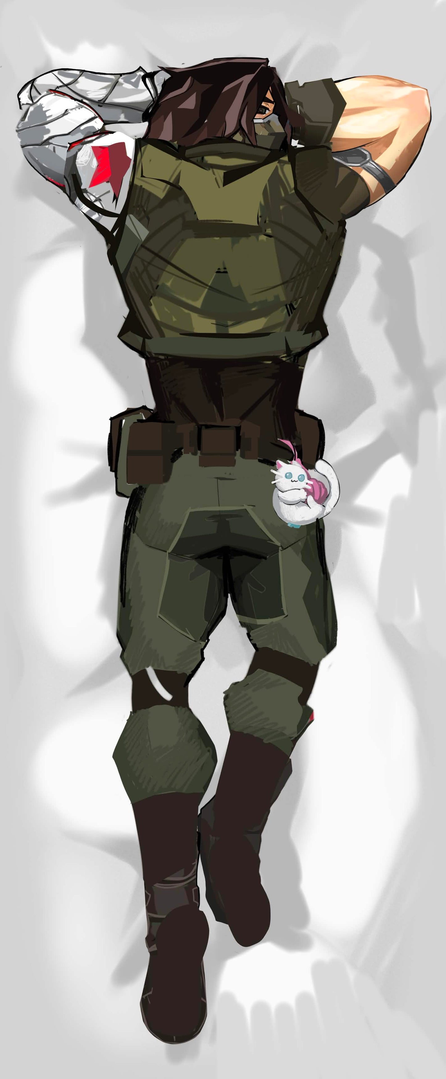 Winter Soldier Body Pillow | PREORDER