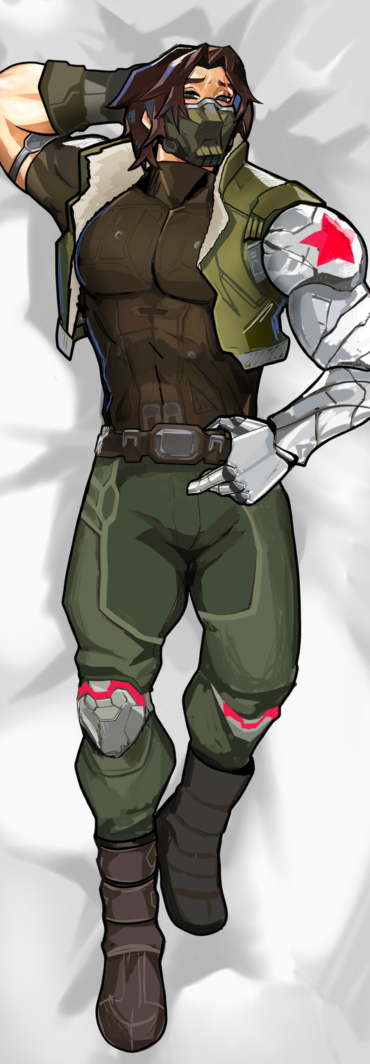 Winter Soldier Body Pillow | PREORDER