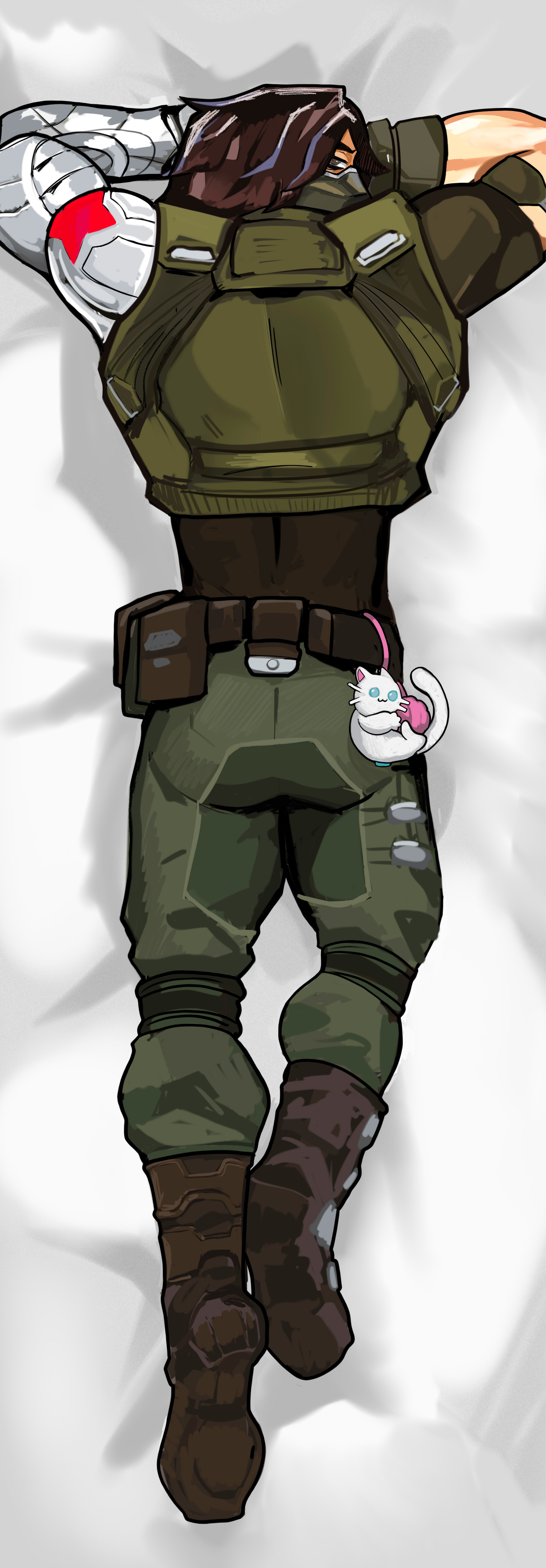 Winter Soldier Body Pillow | PREORDER