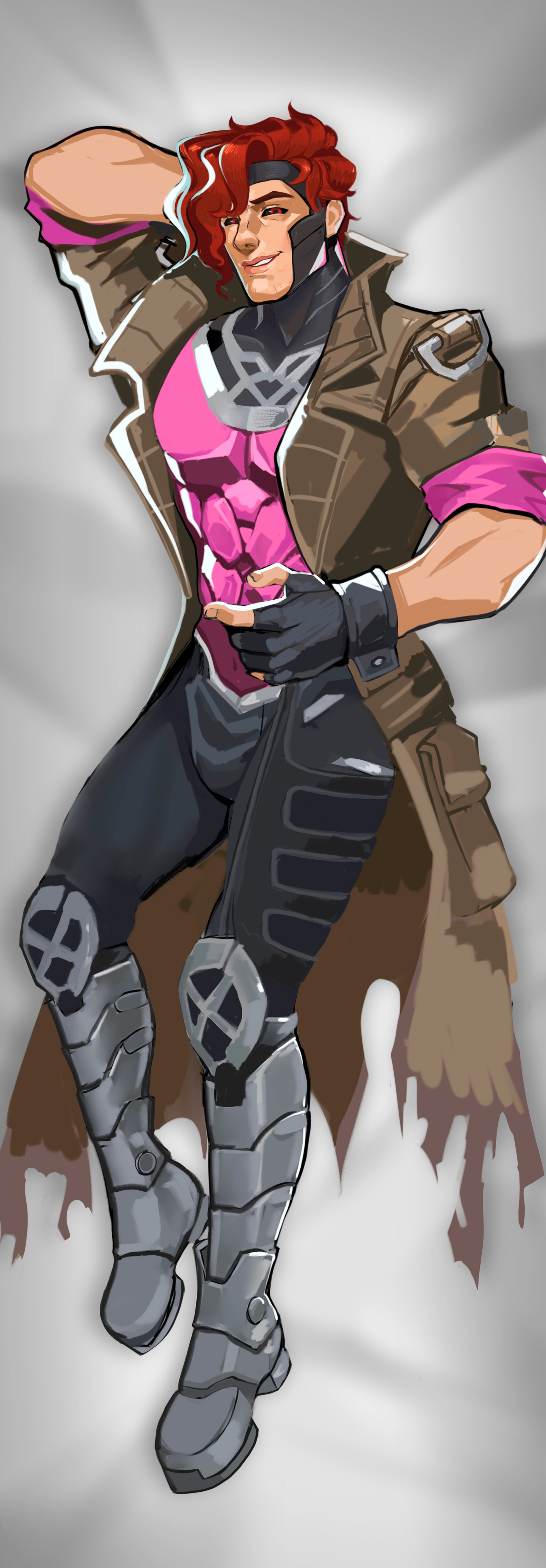 Gambit Body Pillow - Preorder