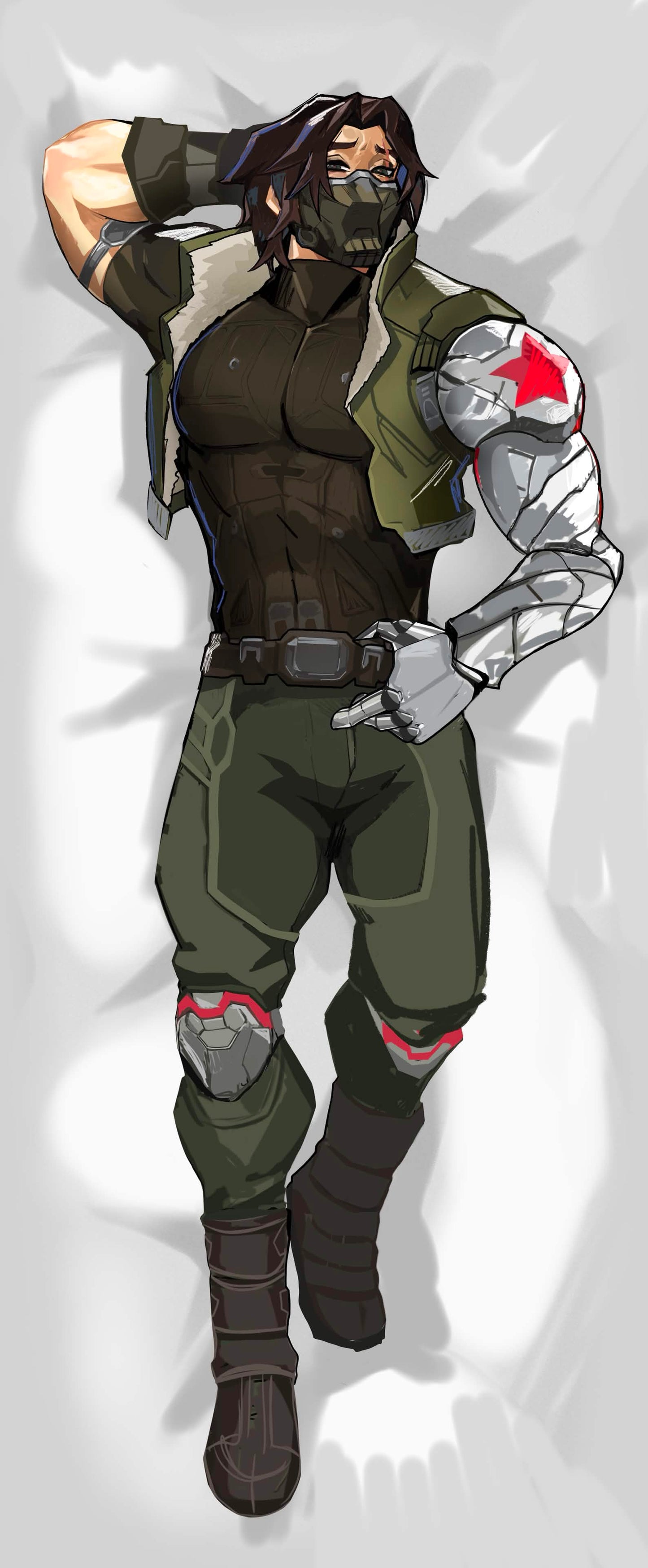 Winter Soldier Body Pillow | PREORDER